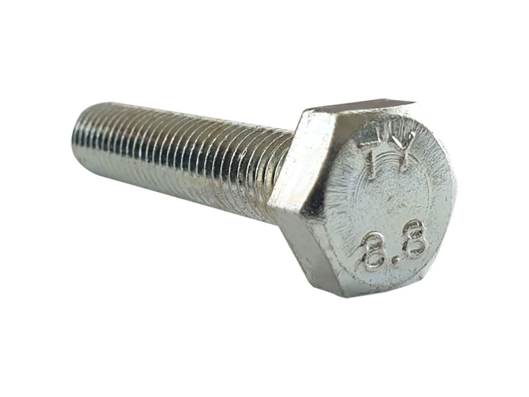 BZP Hex Head Bolt M6 x 40mm