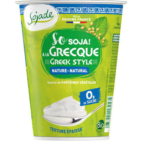 Sojade Organic Natural Soya Yogurt 250g