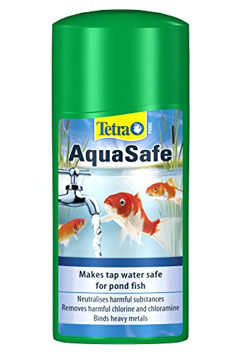 Tetra Pond AquaSafe, Makes Tap Water Safe for Pond Fish, 500 ml