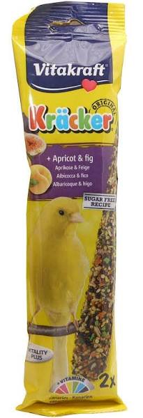 Vitakraft Budgie Kracker (2 Pack): Apricot & Fig