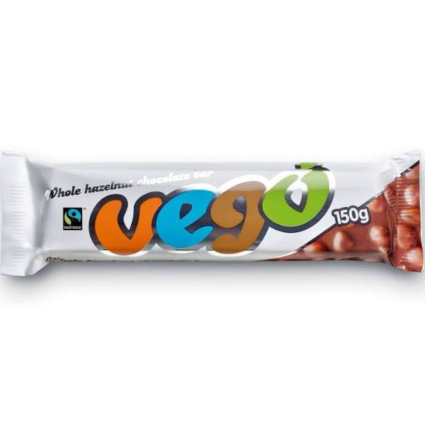 Vego - Whole Hazelnut Chocolate Bar 150 G
