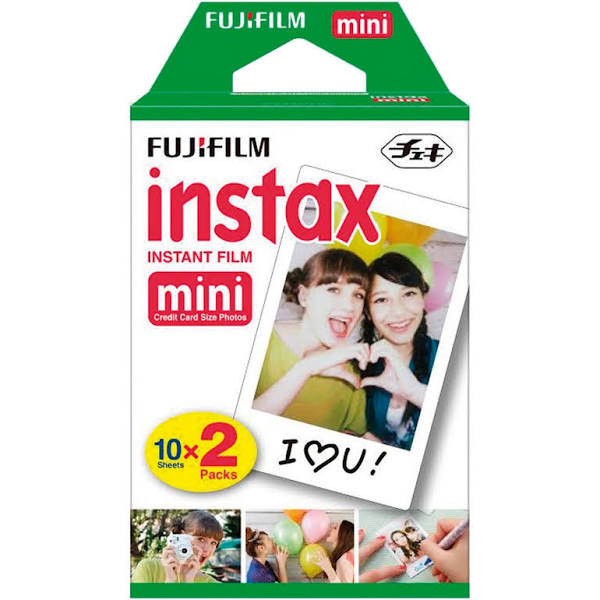 Fujifilm Instax Mini - 5.4 x 8.6 cm, 5.4 x 8.6 cm - 10 exp. - 2 cassettes