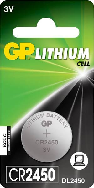 GP CR2450 Battery - CR2450 - Li