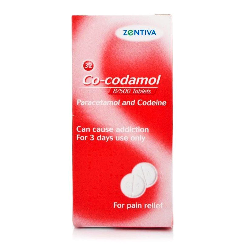 Co-codamol 8/500mg Tablets 32