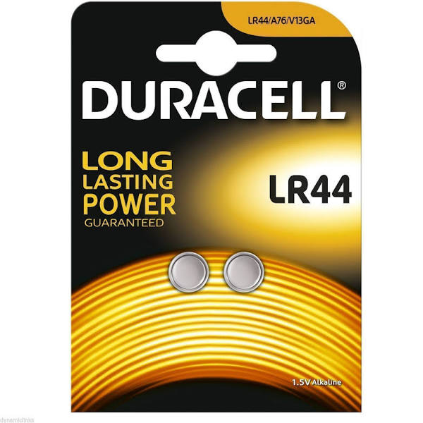 Duracell Electronics LR44 Battery - LR44 - Alkaline