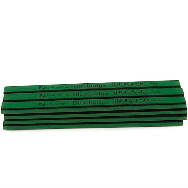 Blackedge Carpenters Pencils - Green/Hard
