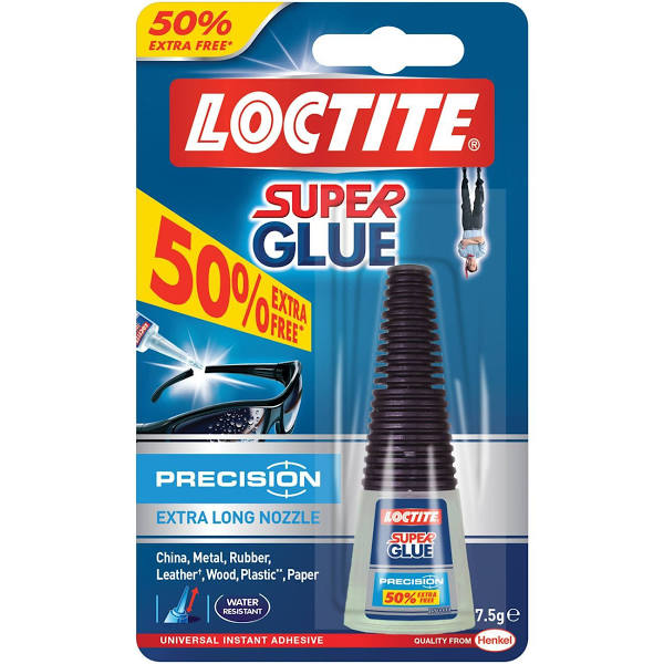 Loctite Super Glue 5G + 50 Percent Extra Free