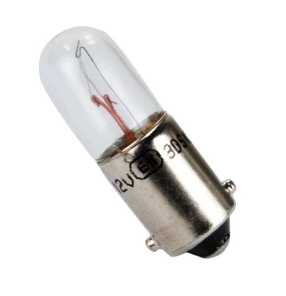 Lucas 233 BA9S T4W Car Side Light Bulb Interior Bayonet MCC 12V 4W