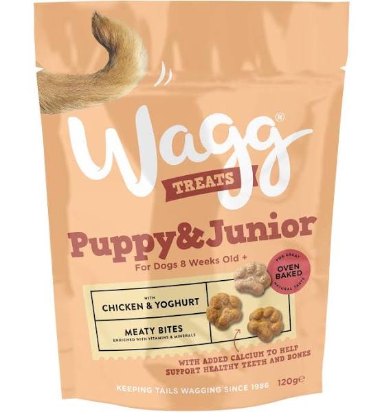 Wagg Puppy Treats | Dry | 120g Bag