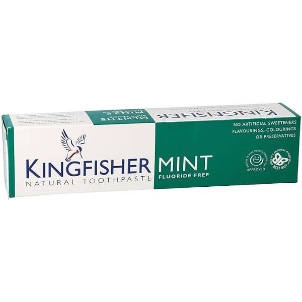 Kingfisher Toothpaste - Mint (Fluoride Free) 100ml