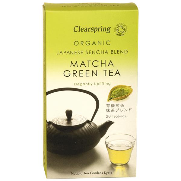Clearspring Org Japanesematcha Sencha Tea [20 Bags]