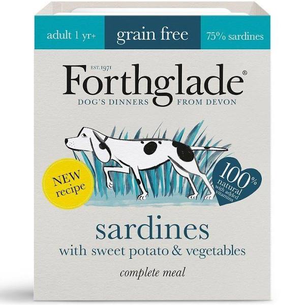 Forthglade Adult Sardines, Sweet Potato & Veg Grain Free, Wet Dog Food