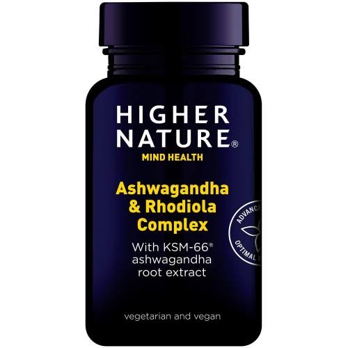Higher Nature Ashwagandha & Rhodiola Complex (30 Capsules)