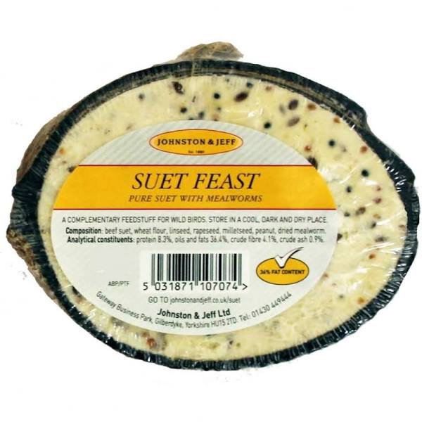 Johnston & Jeff Suet Filled Half Coconut