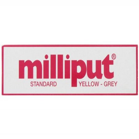 Milliput Standard 2-Part Self Hardening Putty, Yellow/Grey