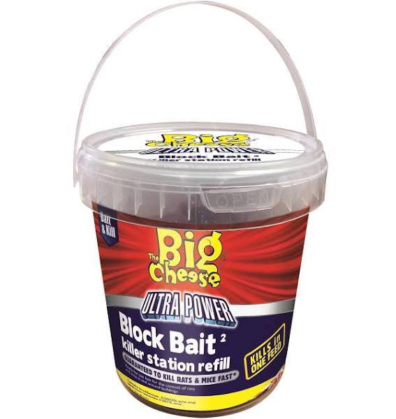 The Big Cheese Ultra Power Block Bait Killer Station Refills