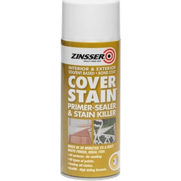 Zinsser Cover Stain Primer & Sealer 400ml Aerosol