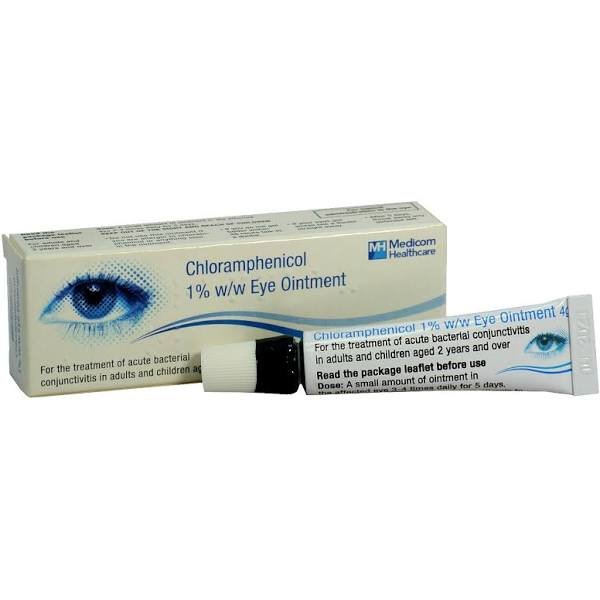 Chloramphenicol Eye Ointment 4G | Infection Treatment | 1 x Tube