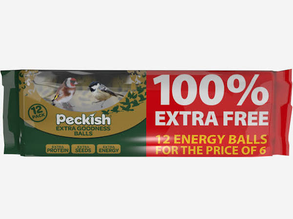 Peckish Pk Extra Goodness Energy Balls 6+6 Free