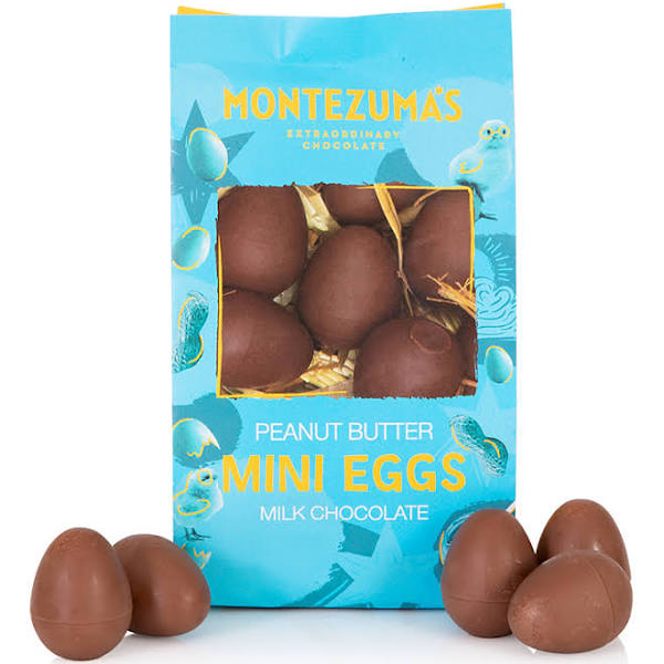 Montezumas Chocolate Milk Peanut Butter Mini Eggs 150g Bag