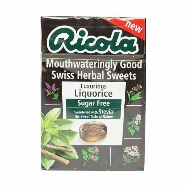 RICOLA LIQUORICE