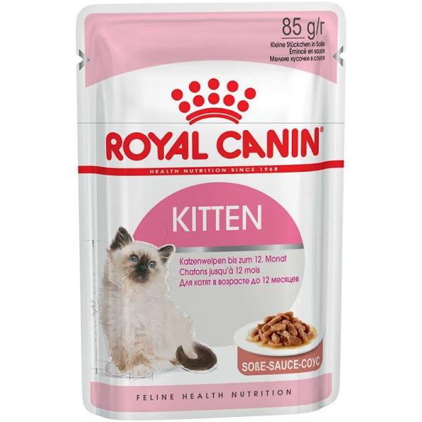 Royal Canin Kitten Instinctive in Gravy - Pouch 85g